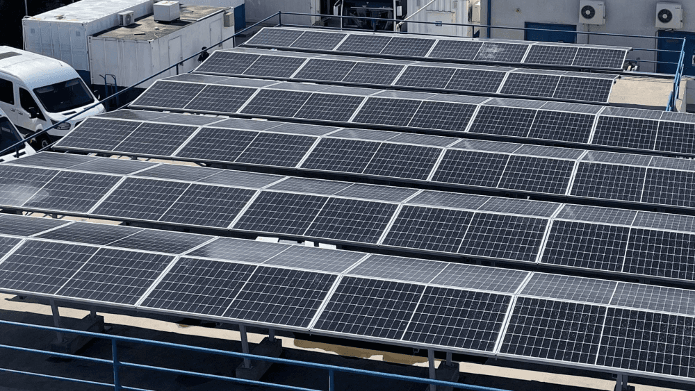 Schlumberger Bakı Ofisi - 115.5 kWp Günəş Paneli Sistemi | Helind Enerji