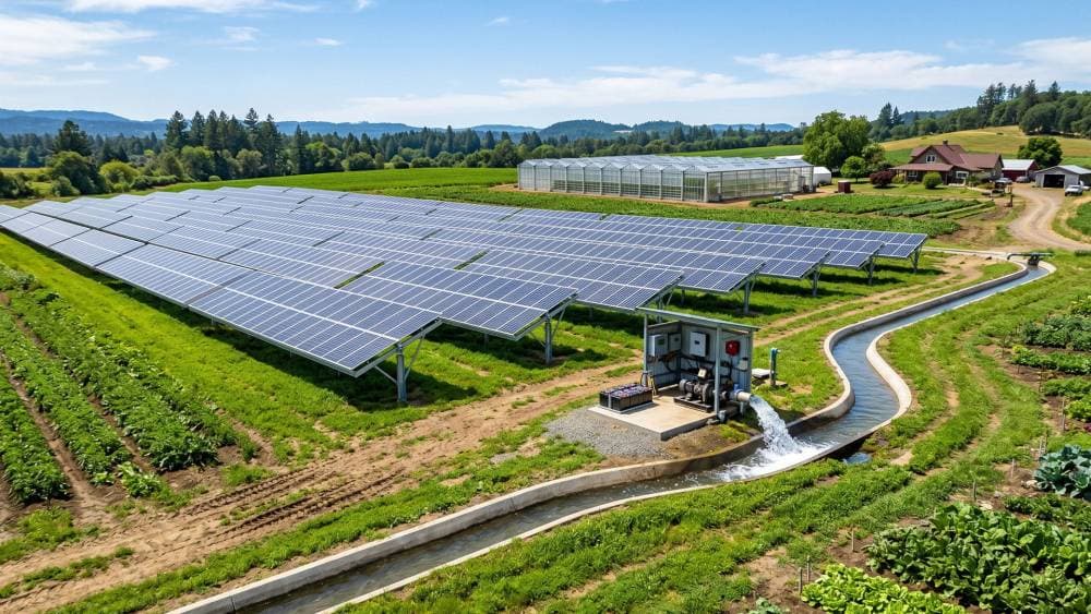 Kənd Təsərrüfatında Günəş Enerjisi: Suvarma Sistemləri və İstixanalar Üçün 4 İdeal Həll