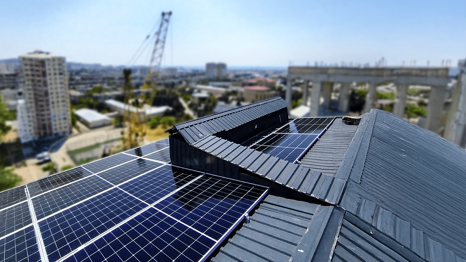 Bursa Residence Üçün 35 kVt-lıq On Grid Günəş Paneli Sistemi