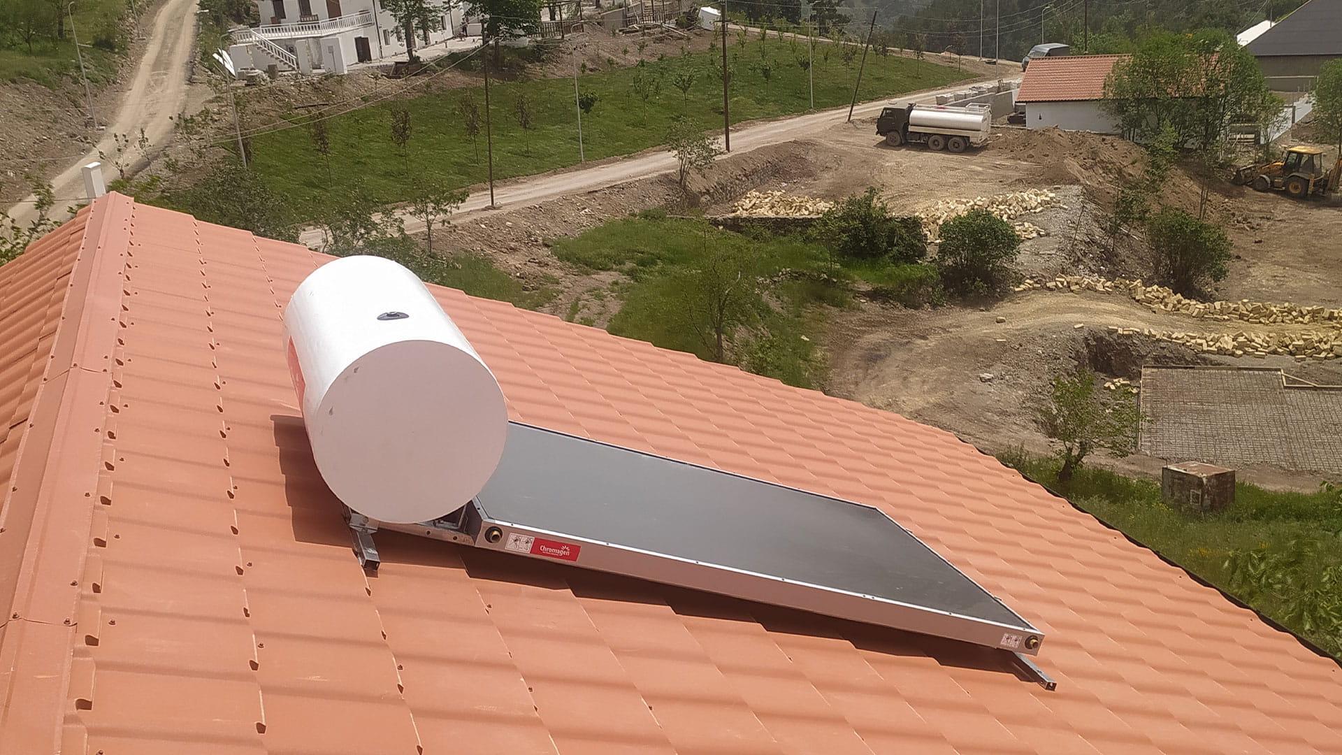 Layihə: Ağdamda Yeni Yaşayış Evləri Üçün Chromagen Günəş Kollektorları (Bakı Abadlıq)