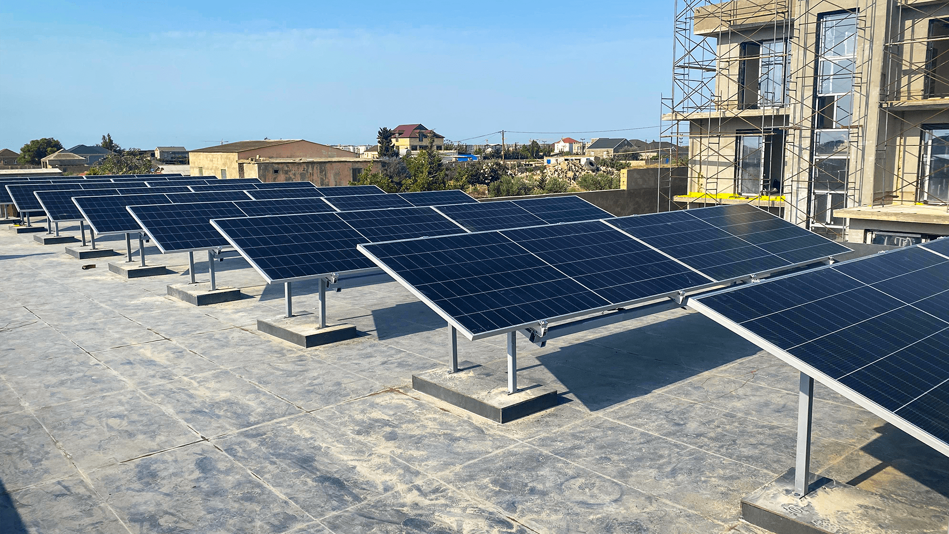 Solar Energy Project in Lahij Gardens – 18 Panels of 585 W Each