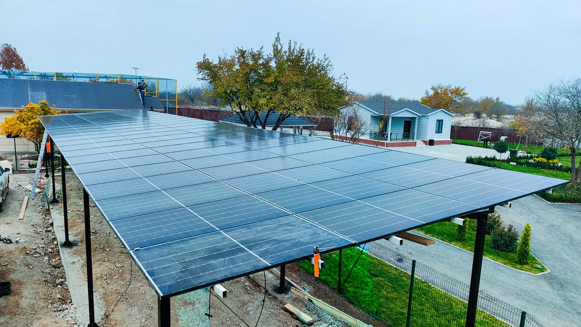Ağdamda 30 kVt On Grid və 5 kVt Hibrid Günəş Enerjisi Layihələri